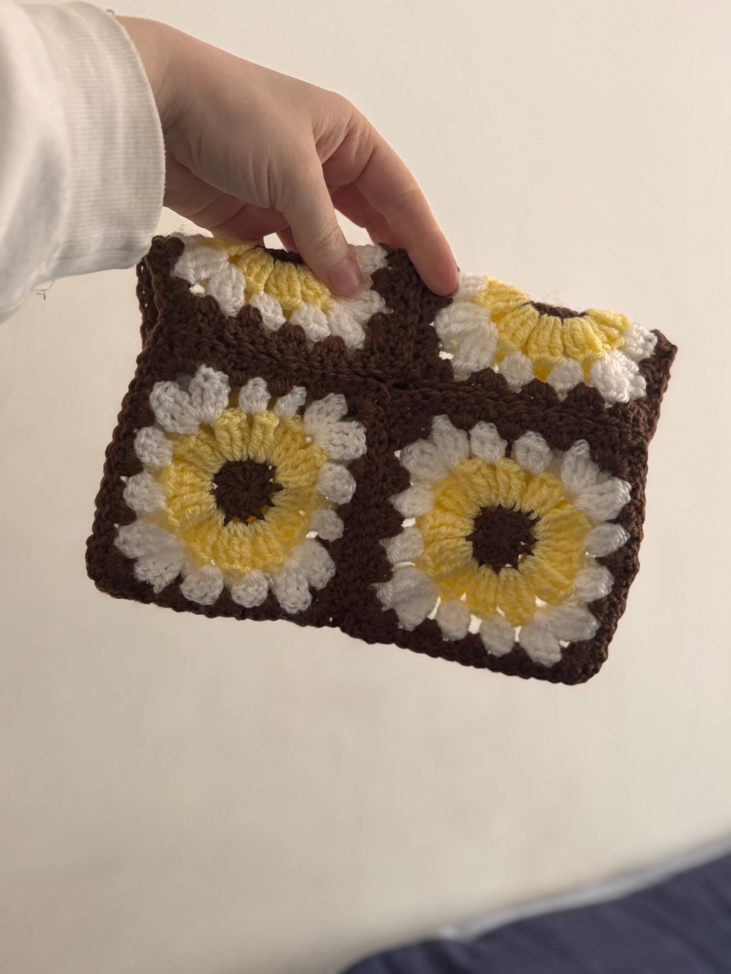 Crochet Sunflower Booksleeve ππ»