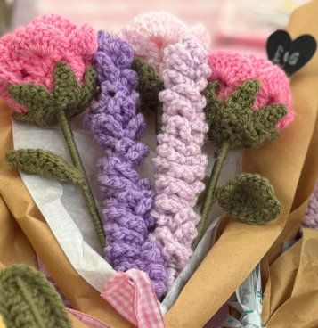 Crochet Flower Bouquet