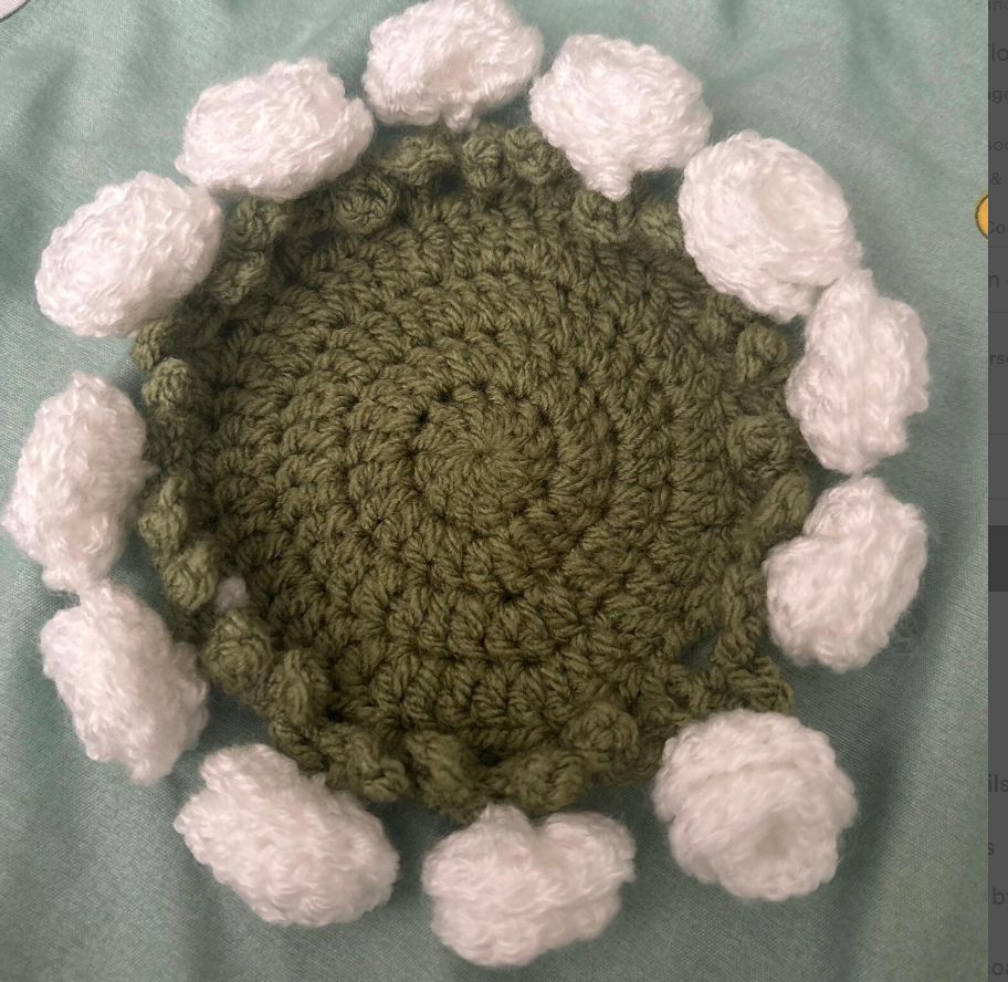 Crochet Flower Coasters