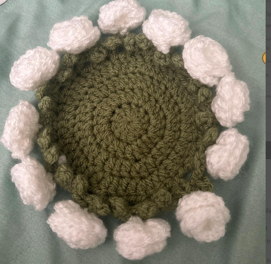 Crochet Flower Coasters