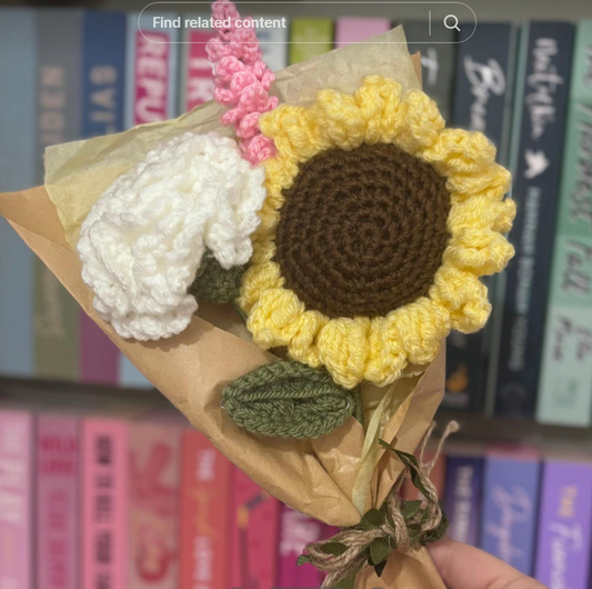 Crochet Flower Bouquet