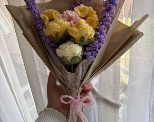 Make Your Own Crochet Bouquet