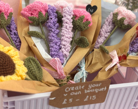 Crochet Flower Bouquet